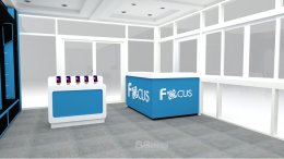 Design, manufacture and installation of stores: Focus shop, Phitsanulok province.